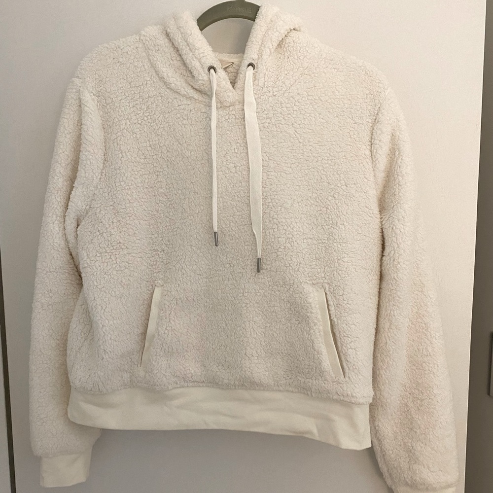 Sherpa Crop Hoodie
